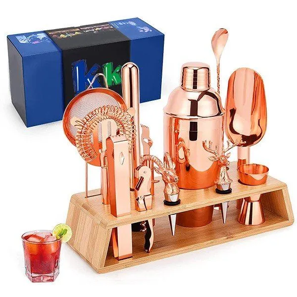 Cocktail Making Kit Copper