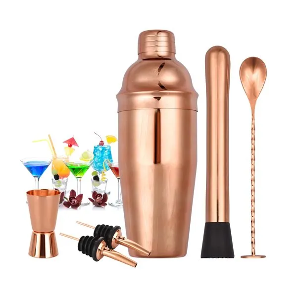 Bakır Kokteyl Yapım Seti