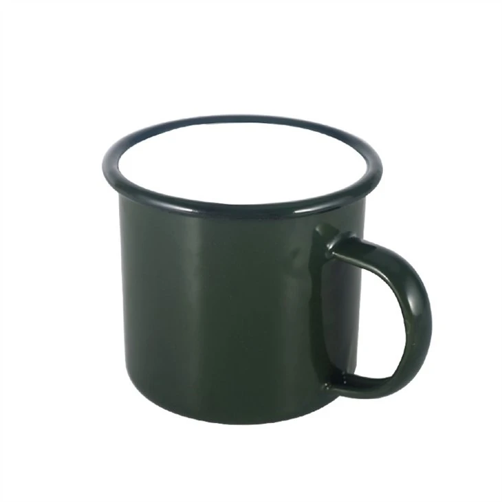 China factory enamel coffee mug China factory enamel coffee mug