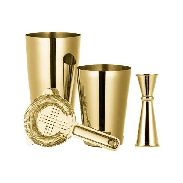 Altın Kokteyl Yapımı Seti