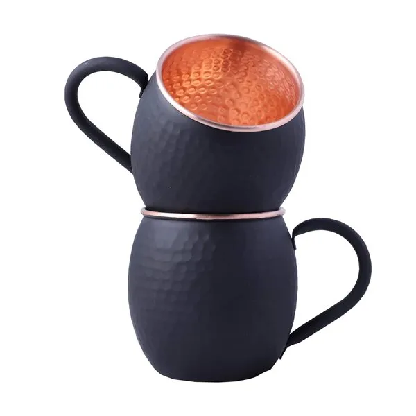 Dökülmüş bakır katır kupalar