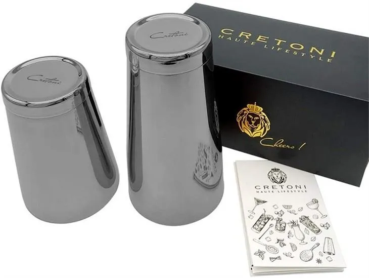 Metal Boston Çalkalayıcı Siyah