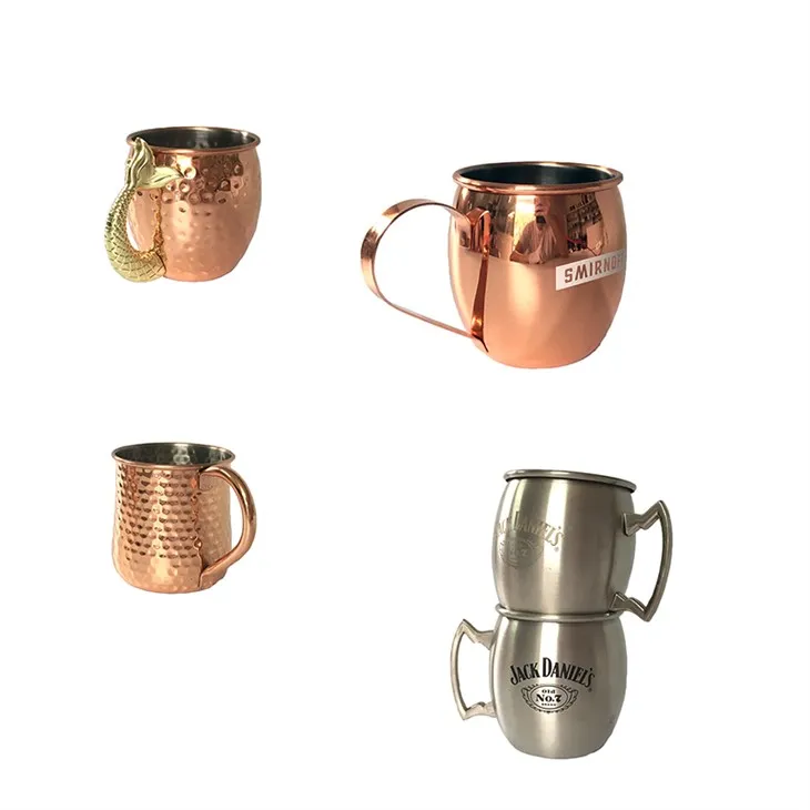 Jack Daniels Güzel Kalite Kişiselleştirilmiş Moskova Katır Kupa