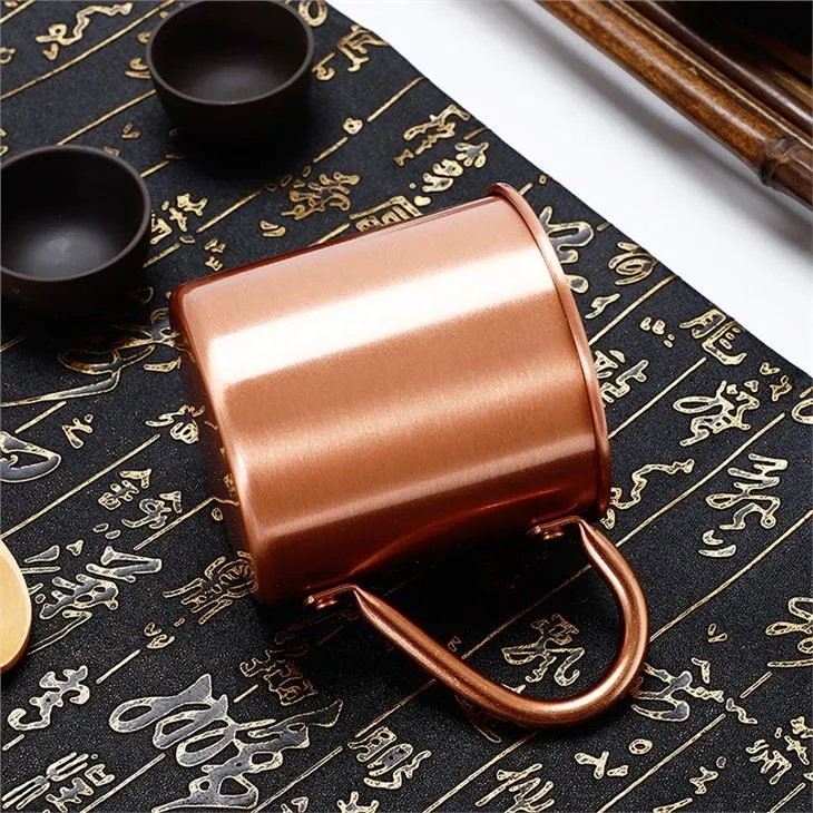 Gül altın güzel eski moskova katır kupa