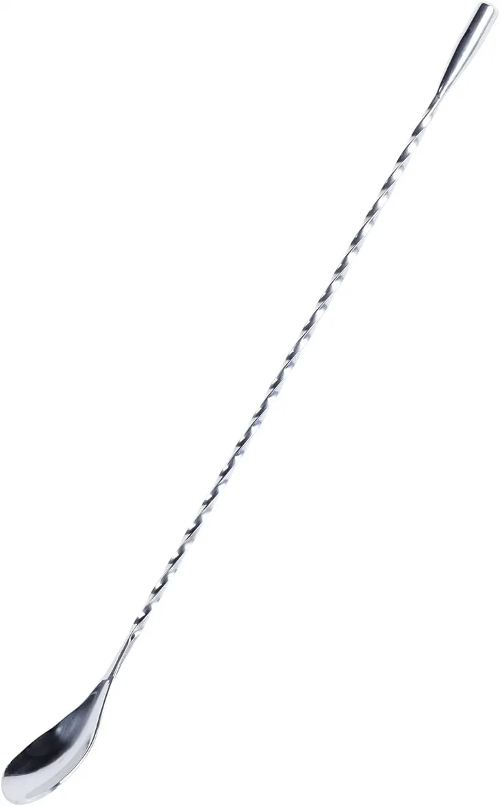 Paslanmaz Çelik Kokteyl Karıştırma Kaşığı