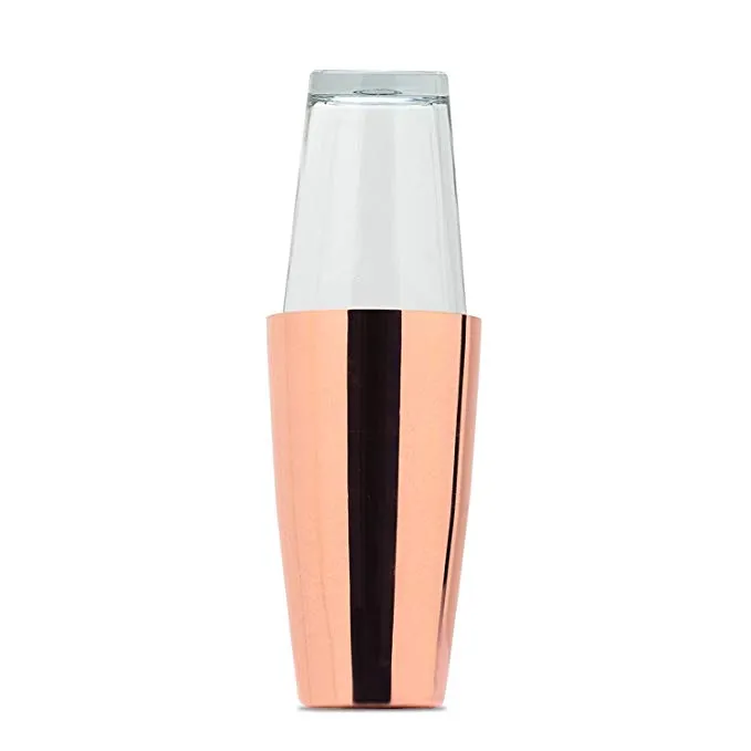 Paslanmaz Çelik Martini Shaker Camlı